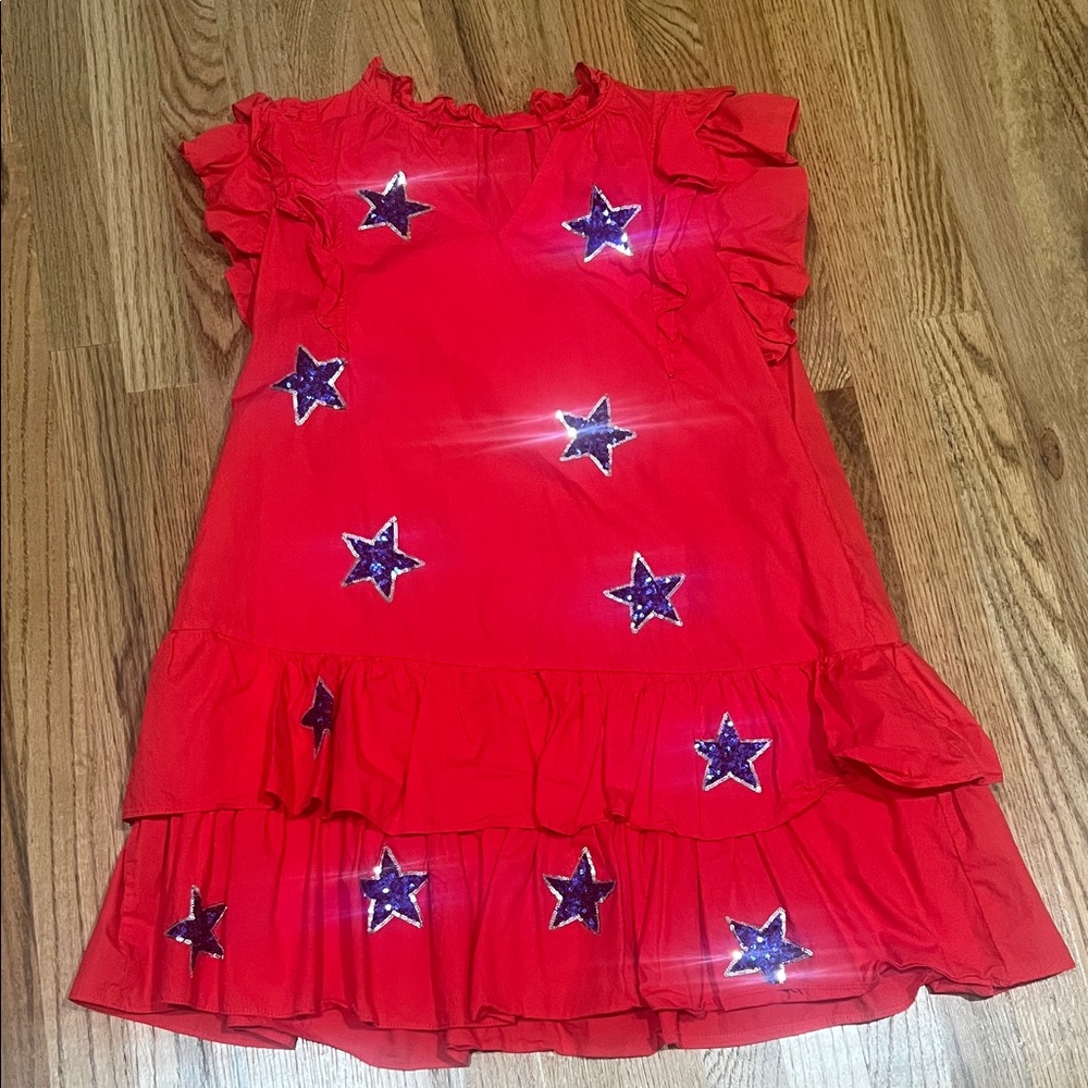 Red Starry Dress